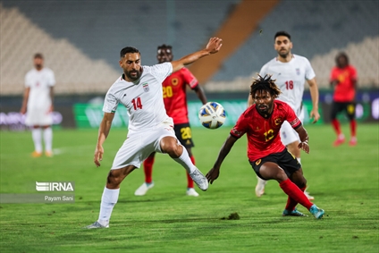 دیدار دوستانه فوتبال- ایران و آنگولا