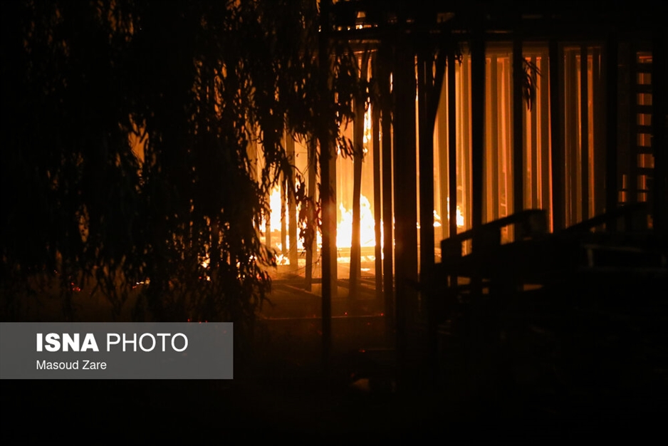 انفجار در شهرک صنعتی یزد