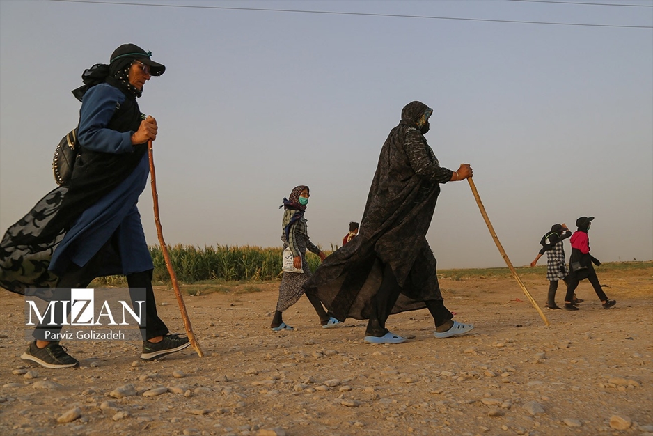  پیاده تا حرم