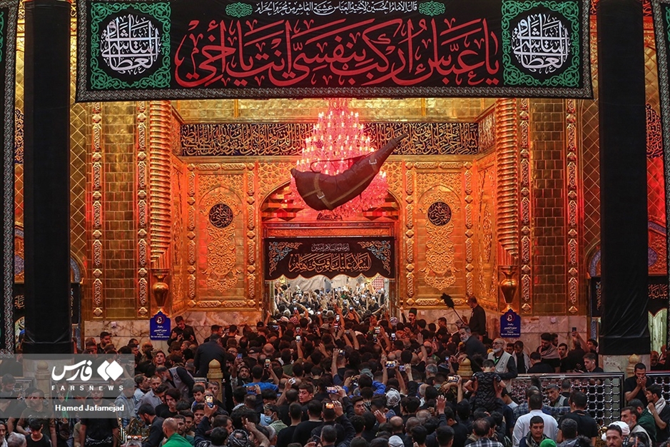 عزاداران اربعین حسینی در کربلا