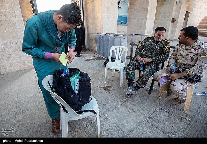 زوار افغانستانی اربعین در دهلاویه