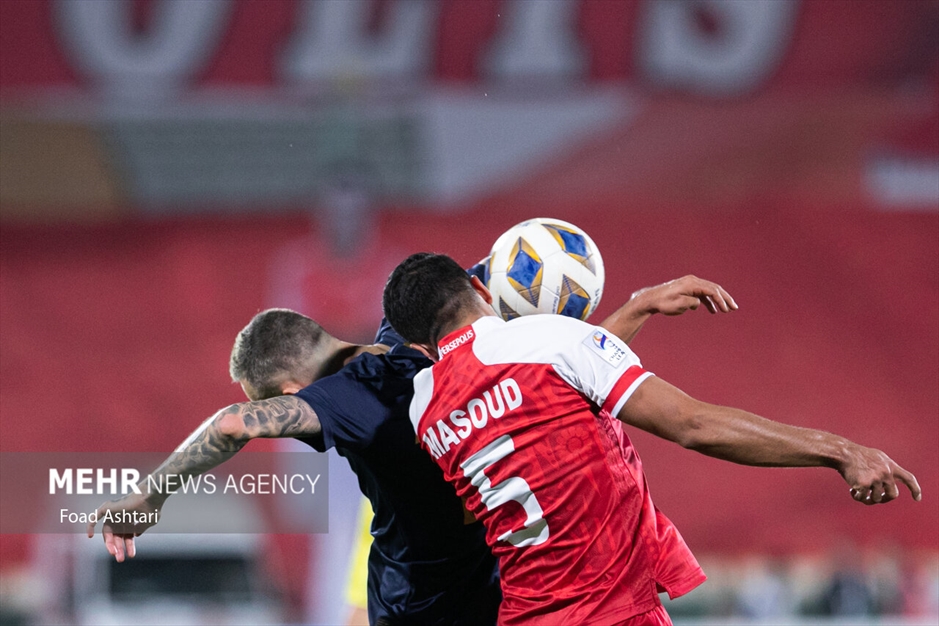 دیدار تیم های فوتبال پرسپولیس تهران و النصر عربستان