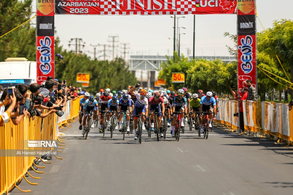 مرحله اول تور دوچرخه سواری ایران- آذربایجان