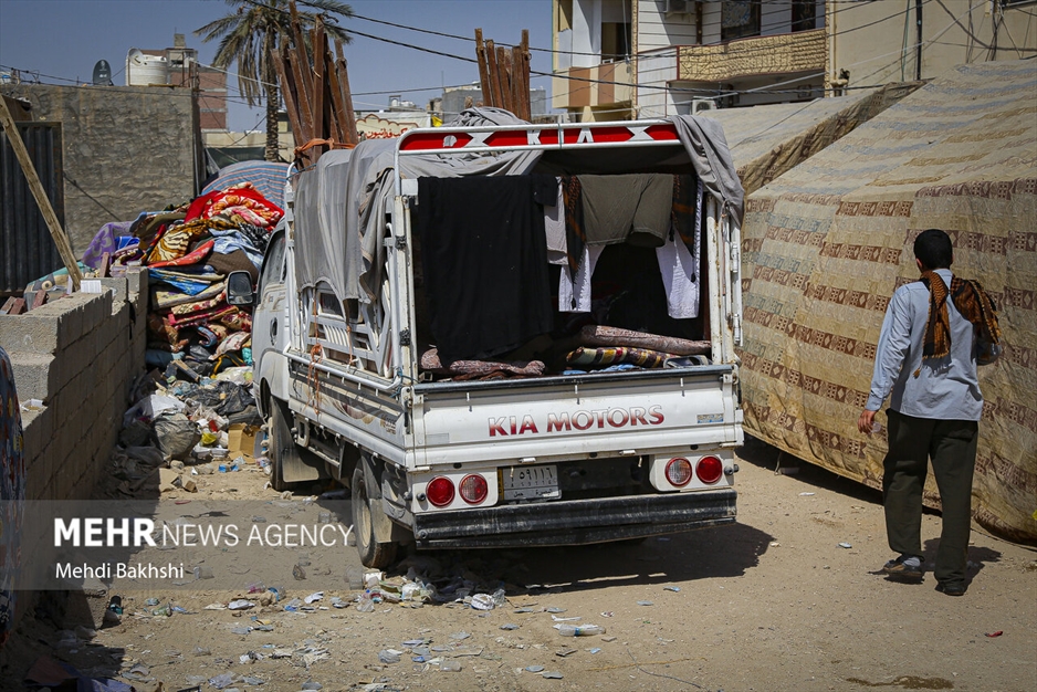 جمع آوری موکب‌های اربعین در کربلا