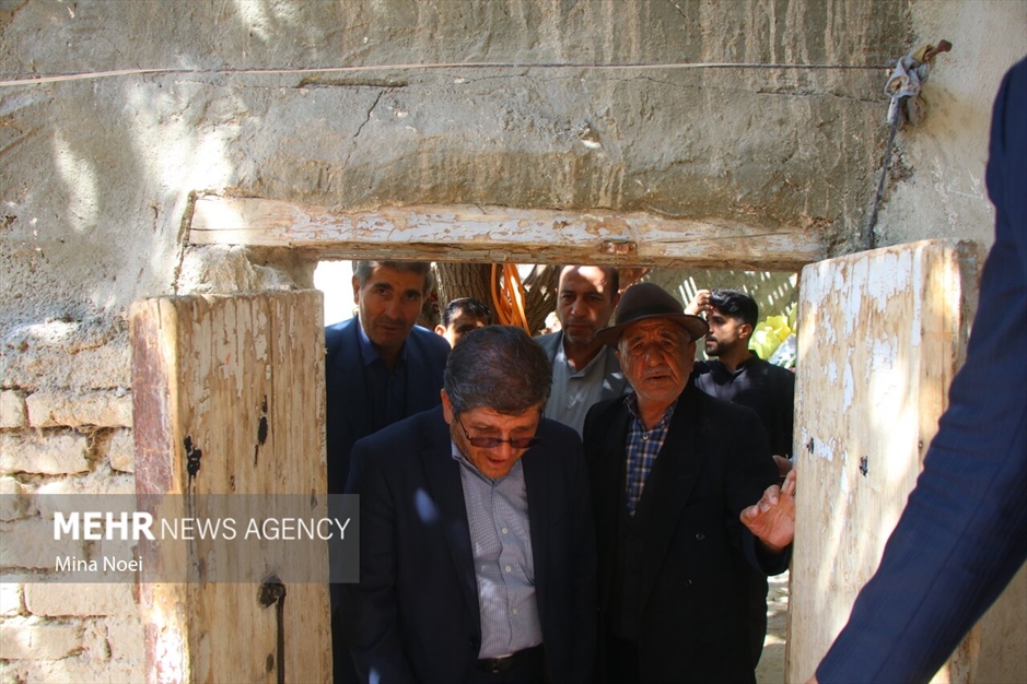 بازدید خبرنگاران از آخرین وضعیت مناطق سیل زده اهر