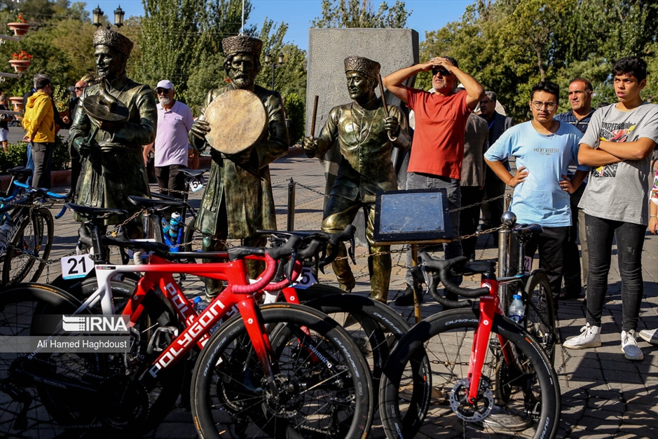 مرحله اول تور دوچرخه سواری ایران- آذربایجان