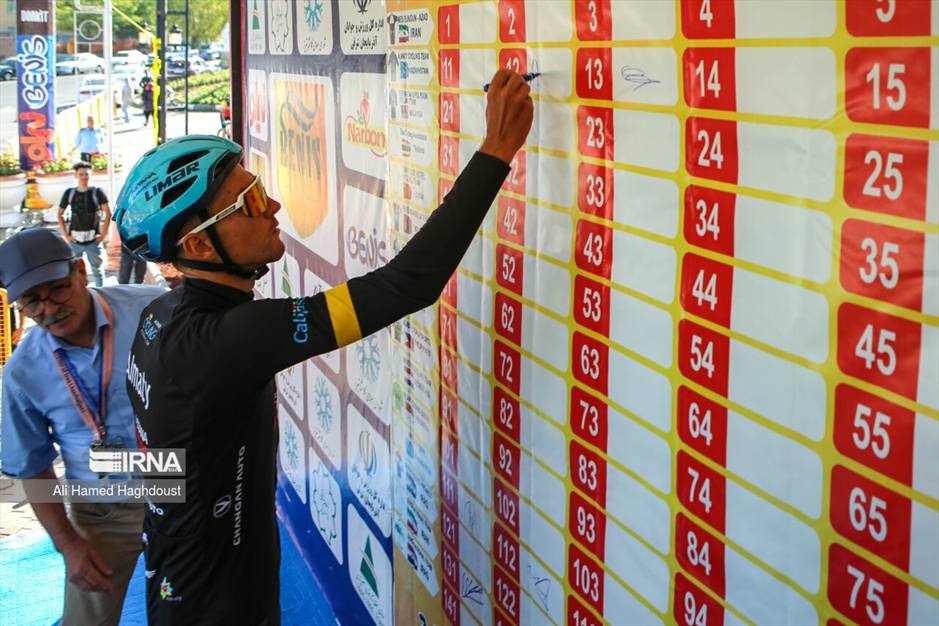 مرحله اول تور دوچرخه سواری ایران- آذربایجان