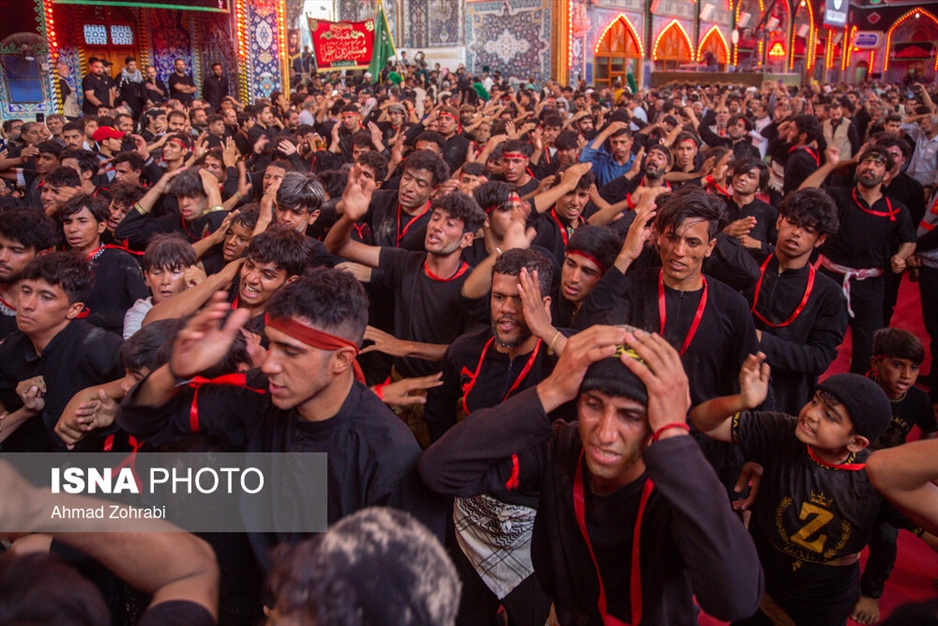 ورود و عزاداری زائران حسینی به کربلا