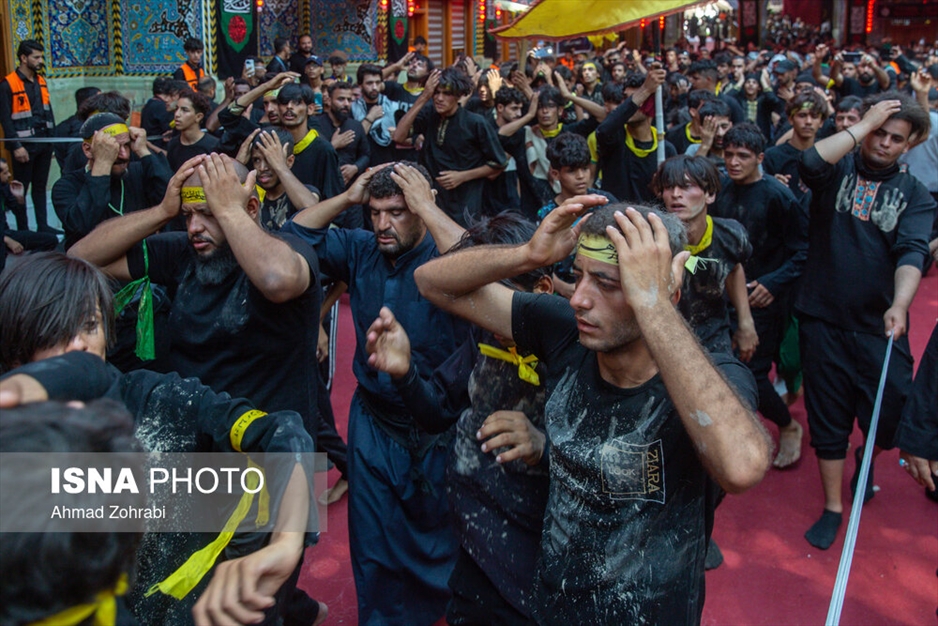 ورود و عزاداری زائران حسینی به کربلا