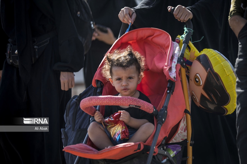 پیاده روی اربعین- کودکان حسینی