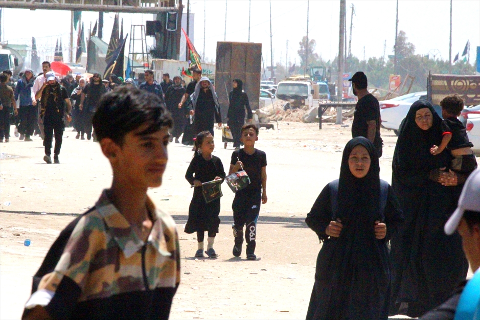 زوار اربعین در نجف