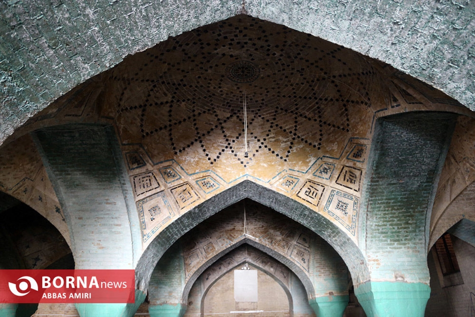 وضعیت مسجد حاج میرزا کریم صراف شیراز 