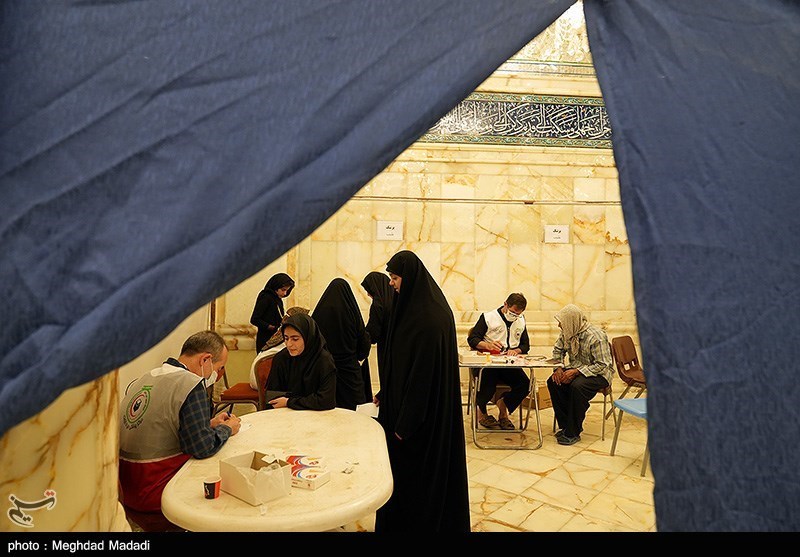 خدمات رسانی هلال احمر در نجف اشرف