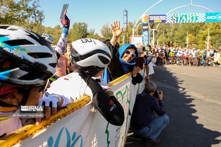 مرحله اول تور دوچرخه سواری ایران- آذربایجان