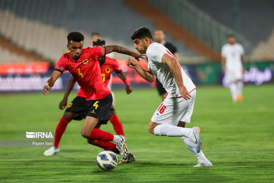 دیدار دوستانه فوتبال- ایران و آنگولا