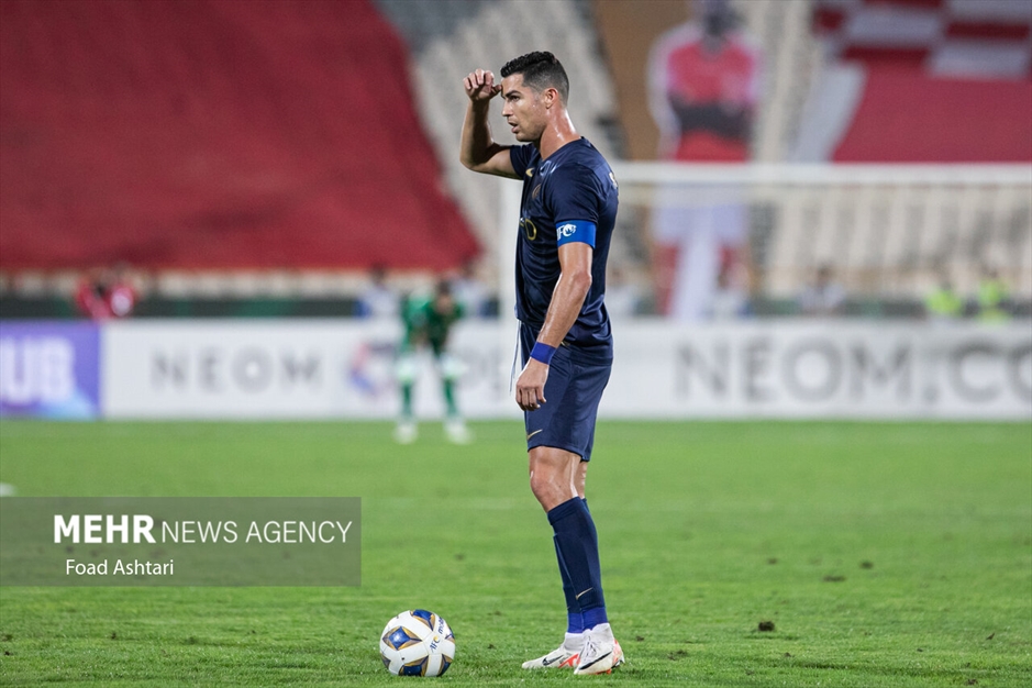 دیدار تیم های فوتبال پرسپولیس تهران و النصر عربستان