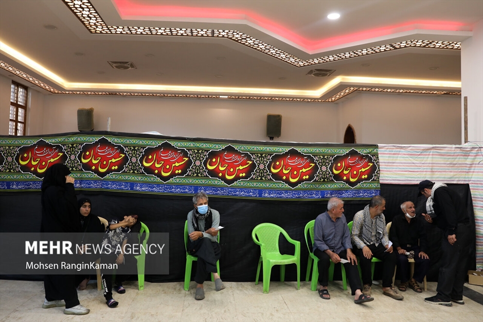 خدمات هلال احمر در درمانگاه‌های سامرا و کاظمین