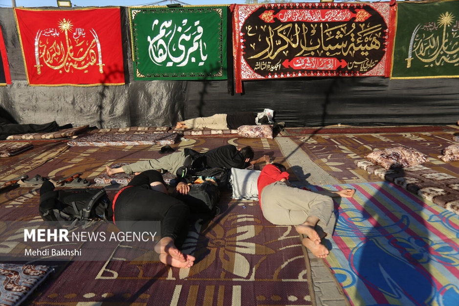 ورود زائران اربعین حسینی به نجف اشراف