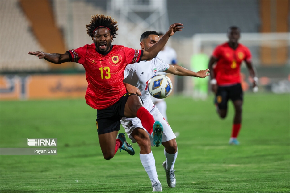 دیدار دوستانه فوتبال- ایران و آنگولا