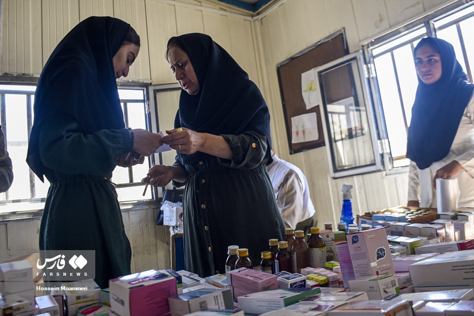 اردوی جهادی در «روستای ناوه» خراسان شمالی
