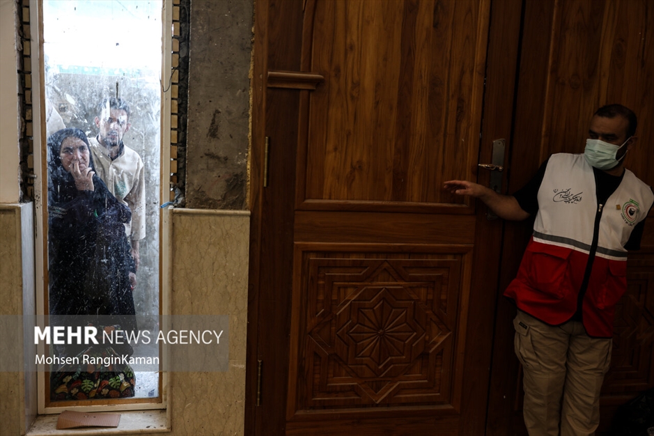 خدمات هلال احمر در درمانگاه‌های سامرا و کاظمین