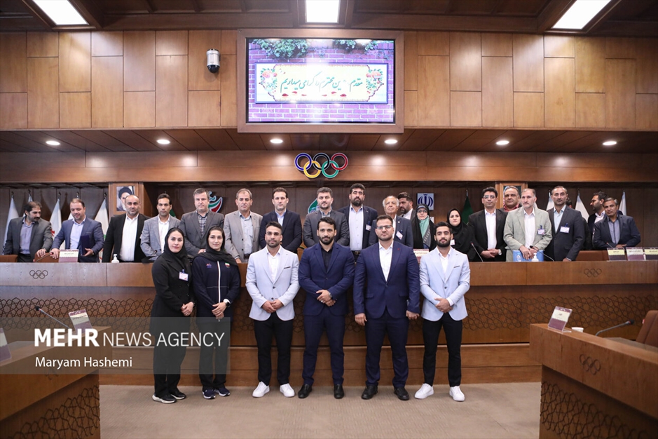 مراسم پایان تعلیق جودو