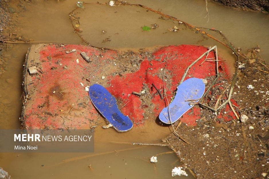 بازدید خبرنگاران از آخرین وضعیت مناطق سیل زده اهر