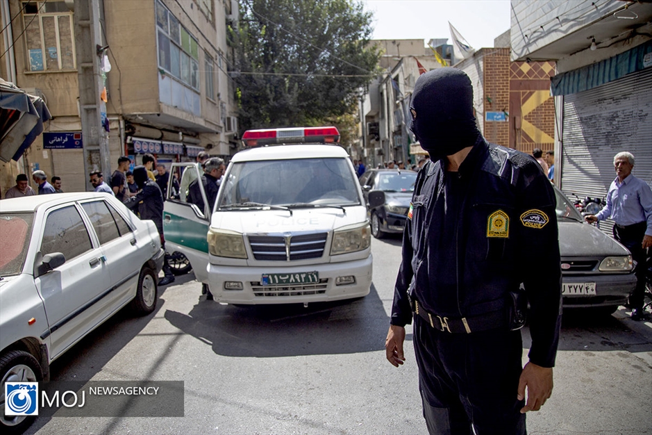 بازسازی صحنه درگیری و قدرت نمایی اراذل و اوباش در منطقه زمزم تهران 