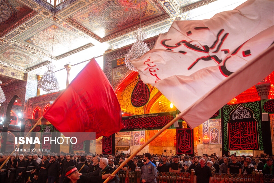ورود و عزاداری زائران حسینی به کربلا