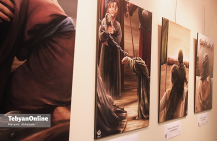 افتتاح سومین نمایشگاه نقاشی‌های دیجیتال تبیان با عنوان «سفر به ۶۱ هجری»