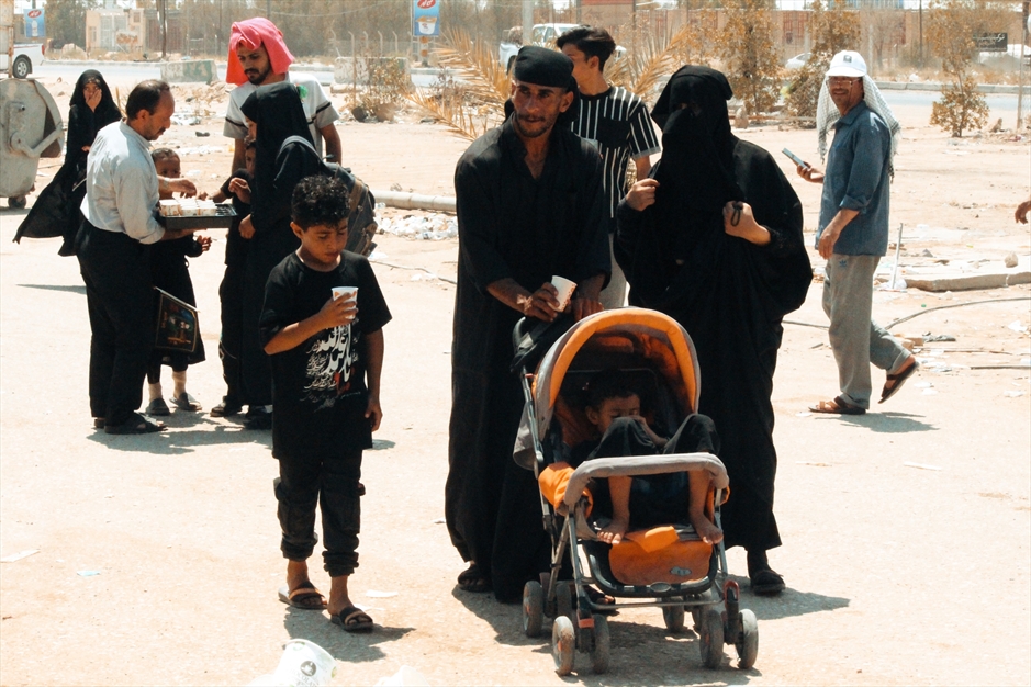 زوار اربعین در نجف