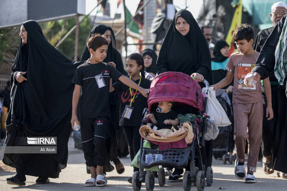 پیاده روی اربعین- کودکان حسینی