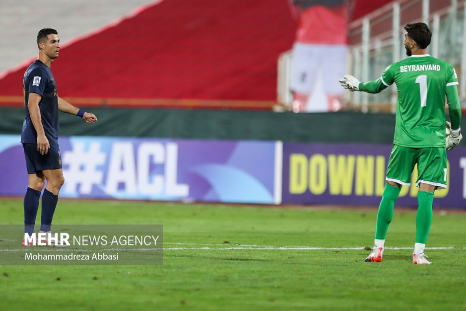 دیدار تیم های فوتبال پرسپولیس تهران و النصر عربستان