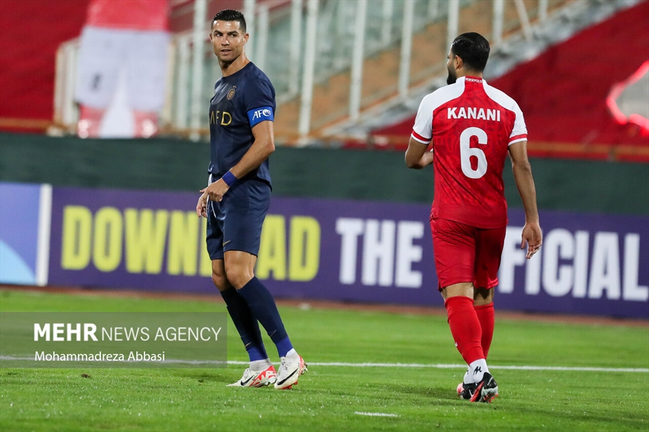 دیدار تیم های فوتبال پرسپولیس تهران و النصر عربستان