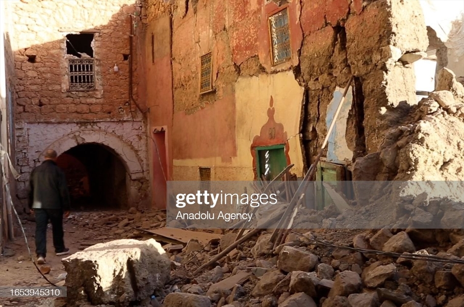 کشته شدن بیش از هزار نفر در زلزله مراکش 