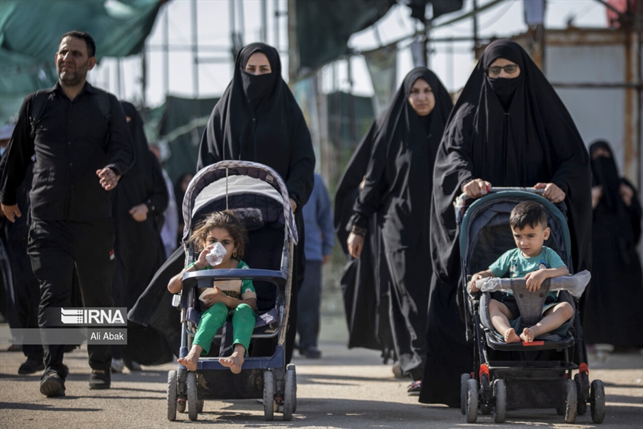 پیاده روی اربعین- کودکان حسینی