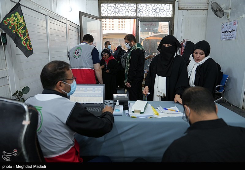 خدمات رسانی هلال احمر در نجف اشرف