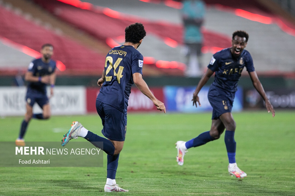 دیدار تیم های فوتبال پرسپولیس تهران و النصر عربستان