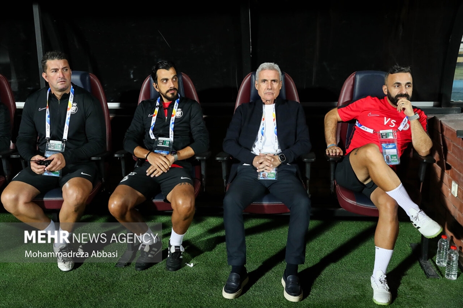 دیدار تیم های فوتبال پرسپولیس تهران و النصر عربستان