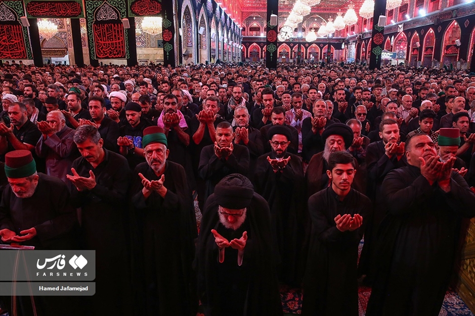 عزاداران اربعین حسینی در کربلا