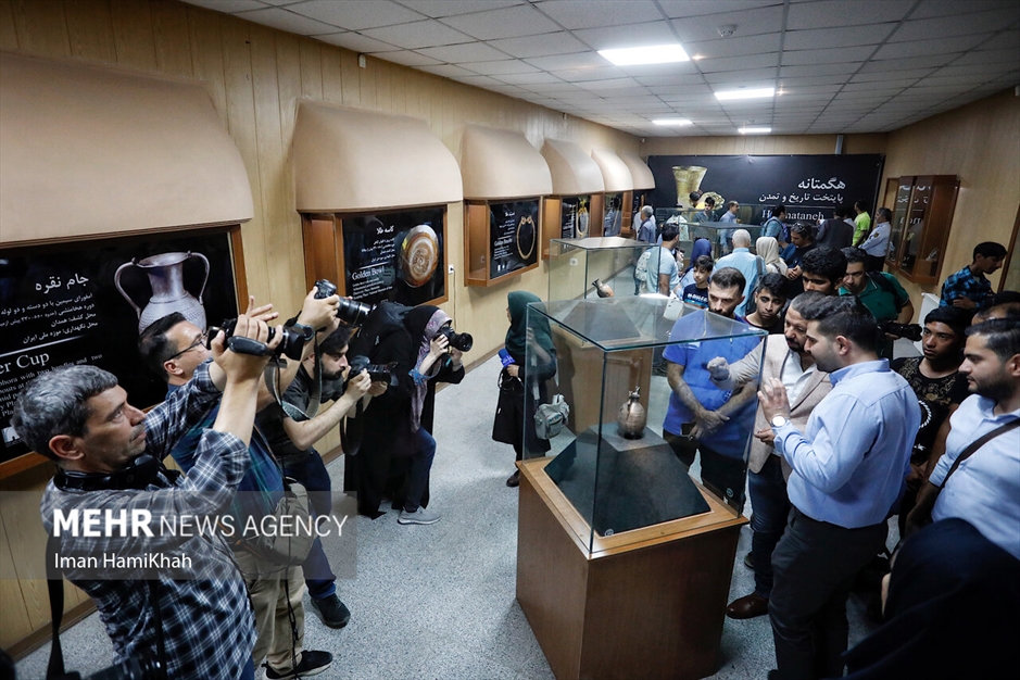 نمایش ۱۱ شیء هخامنشی و ساسانی در موزه هگمتانه