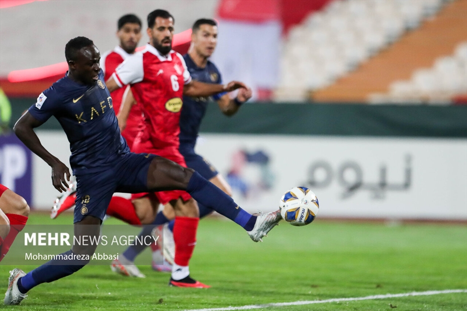 دیدار تیم های فوتبال پرسپولیس تهران و النصر عربستان