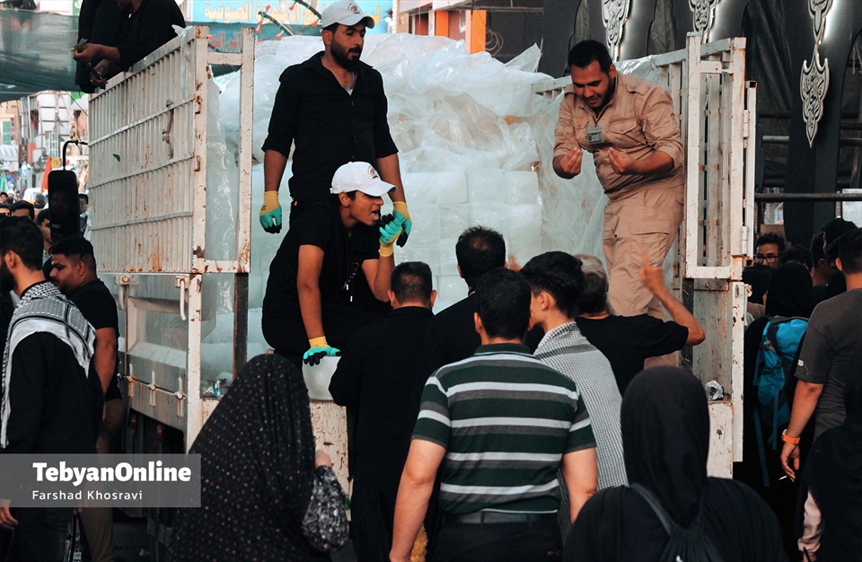 میزبانی زائرین اربعین به رسم عراقی