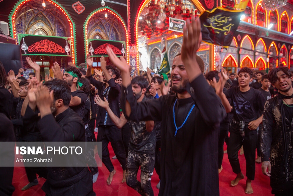 ورود و عزاداری زائران حسینی به کربلا