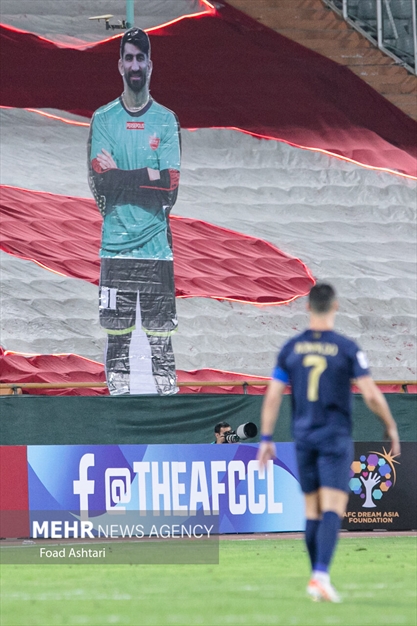 دیدار تیم های فوتبال پرسپولیس تهران و النصر عربستان