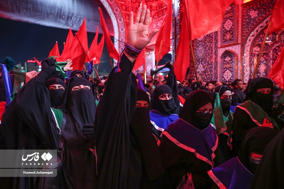 عزاداران اربعین حسینی در کربلا