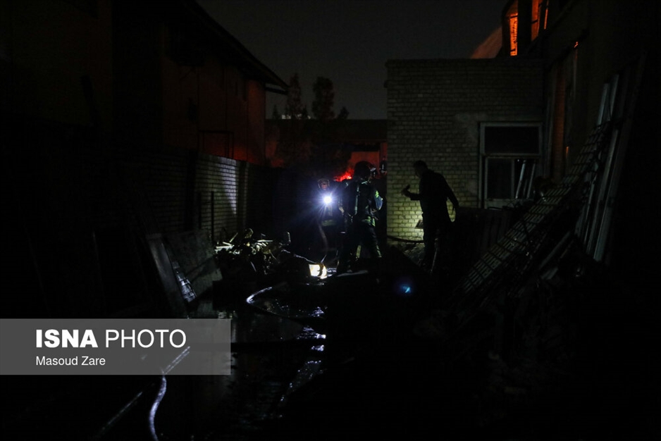 انفجار در شهرک صنعتی یزد