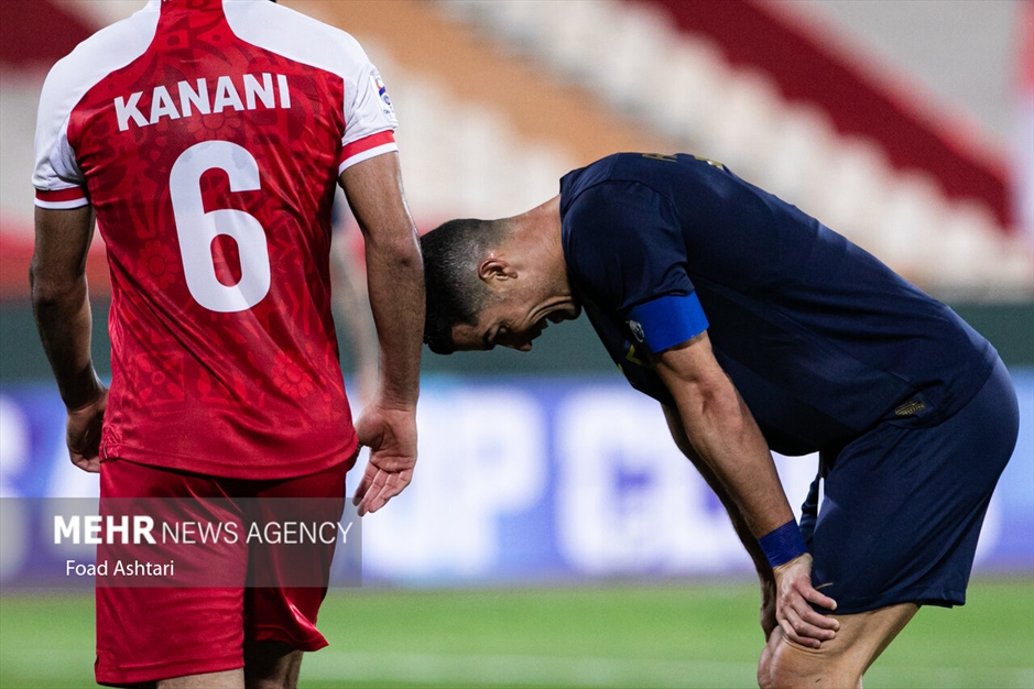 دیدار تیم های فوتبال پرسپولیس تهران و النصر عربستان