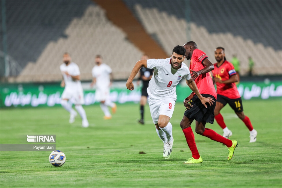 دیدار دوستانه فوتبال- ایران و آنگولا
