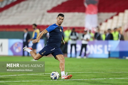 دیدار تیم های فوتبال پرسپولیس تهران و النصر عربستان